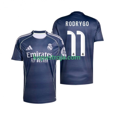 Billiga Fotbollströjor Real Madrid Rodrygo 11 Borta tröja 2025/26 Kortärmad